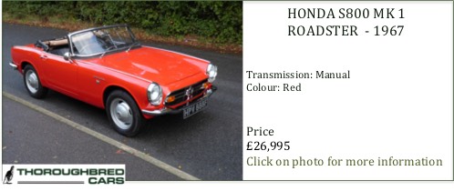 HONDA S800